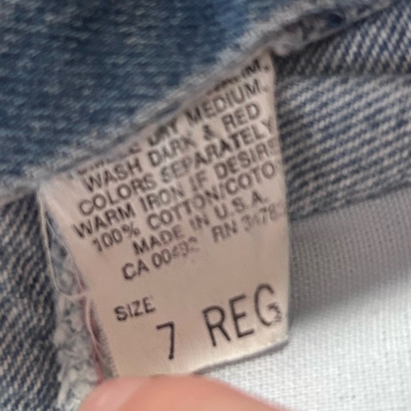 Lee Girls 7 Reg. Bareback jeans. - Picture 6 of 8